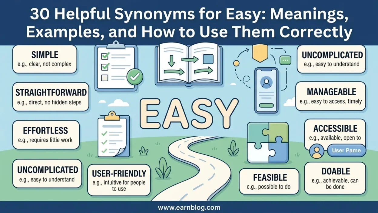 synonyms for easy