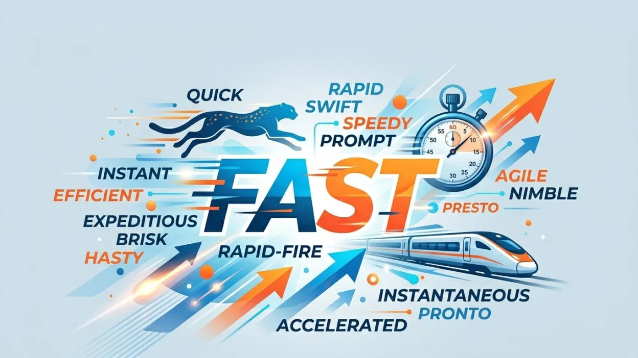 synonyms for fast