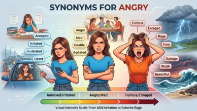 synonyms for angry
