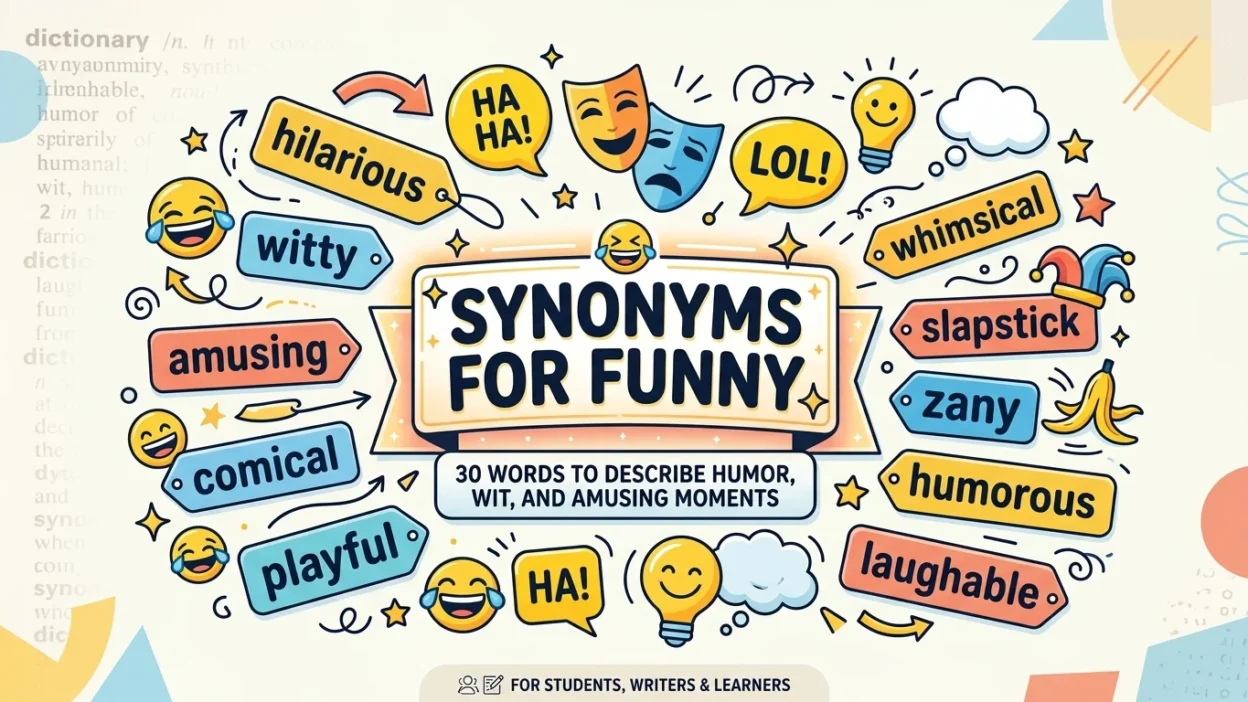 synonyms for funny