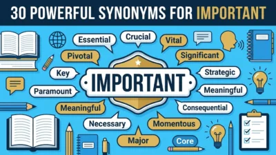 synonyms for important