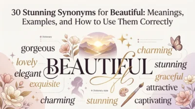 synonyms for beautiful