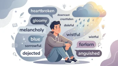 synonyms for sad