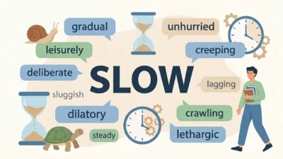 synonyms for slow