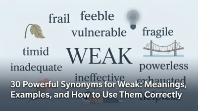synonyms for weak