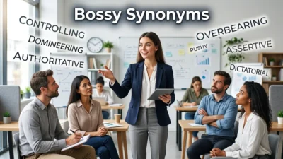 bossy synonyms