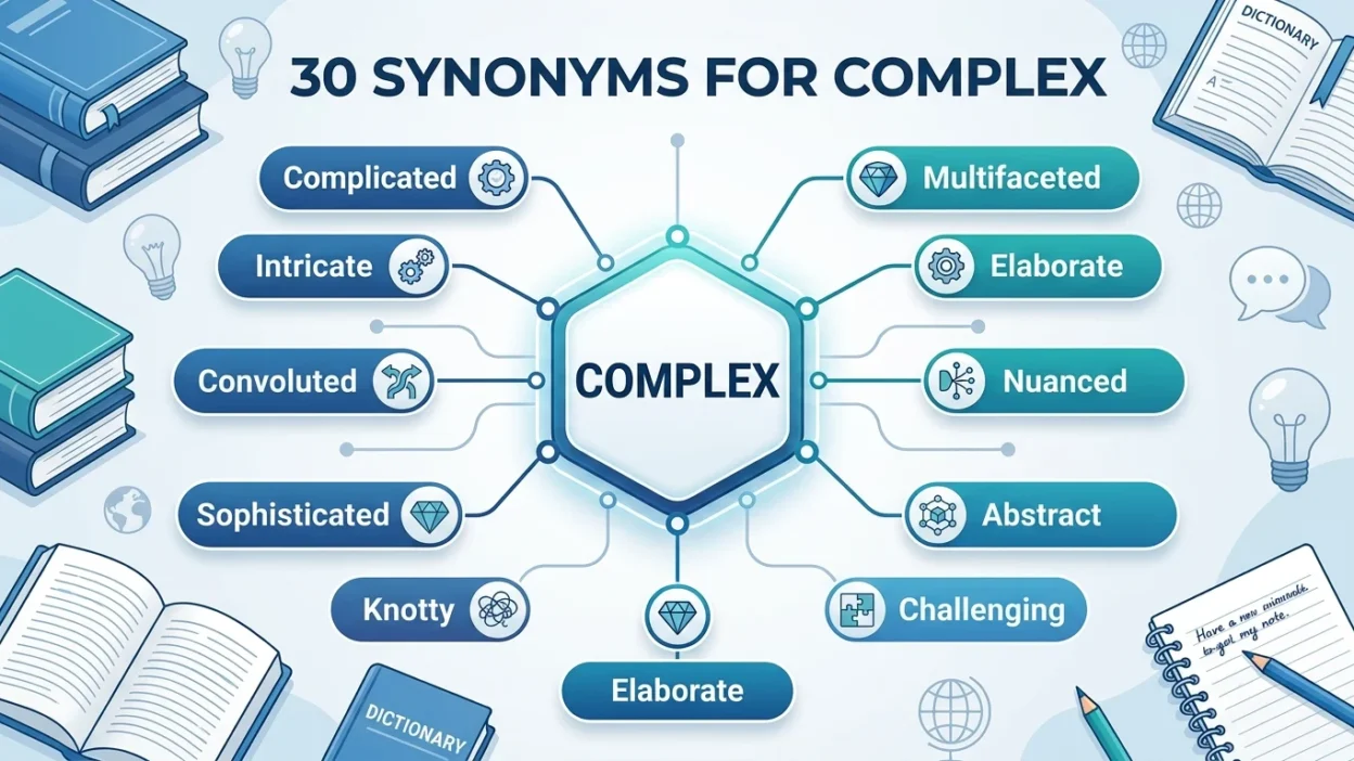 synonyms for complex