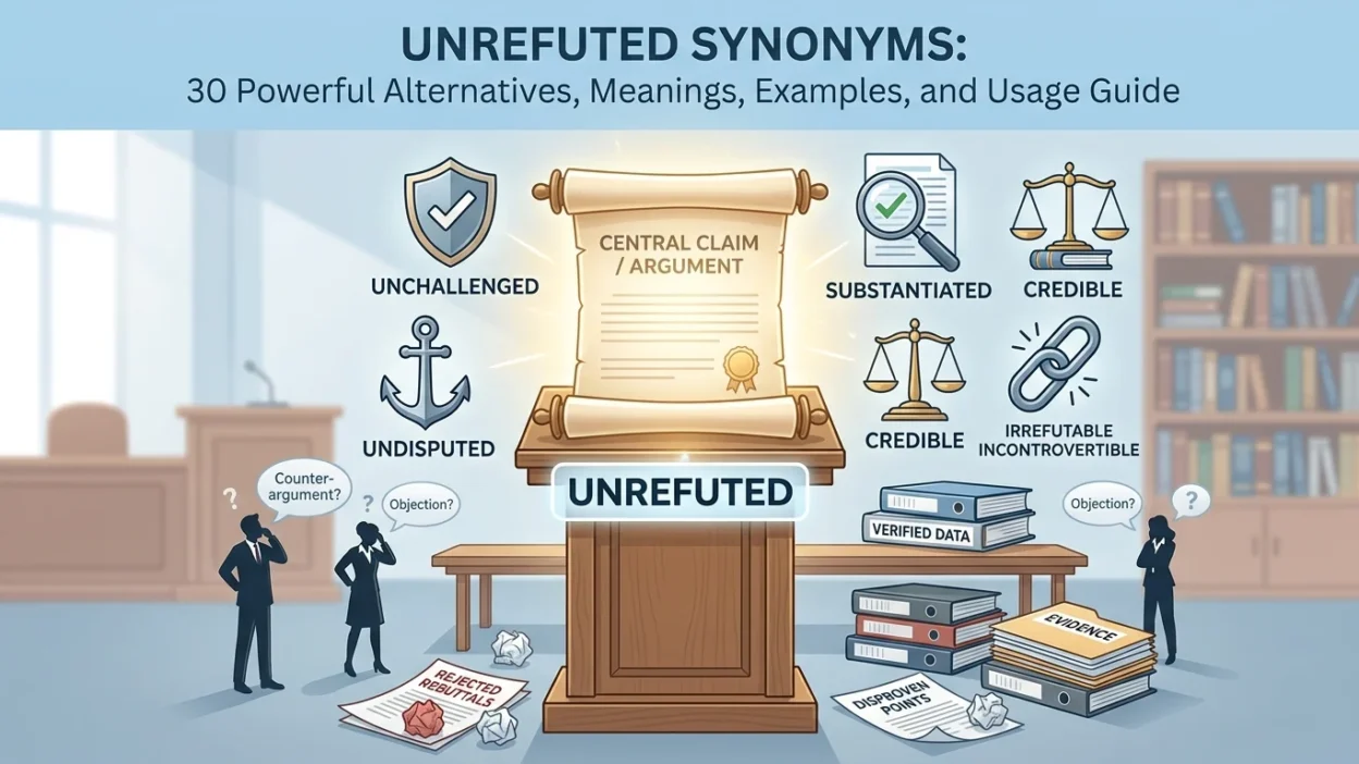unrefuted synonyms
