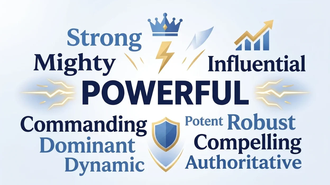synonyms for powerful