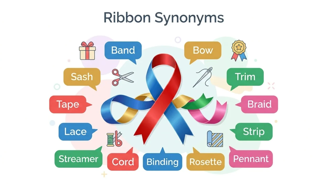 ribbon synonyms