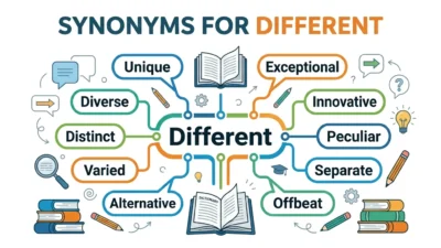 synonyms for different