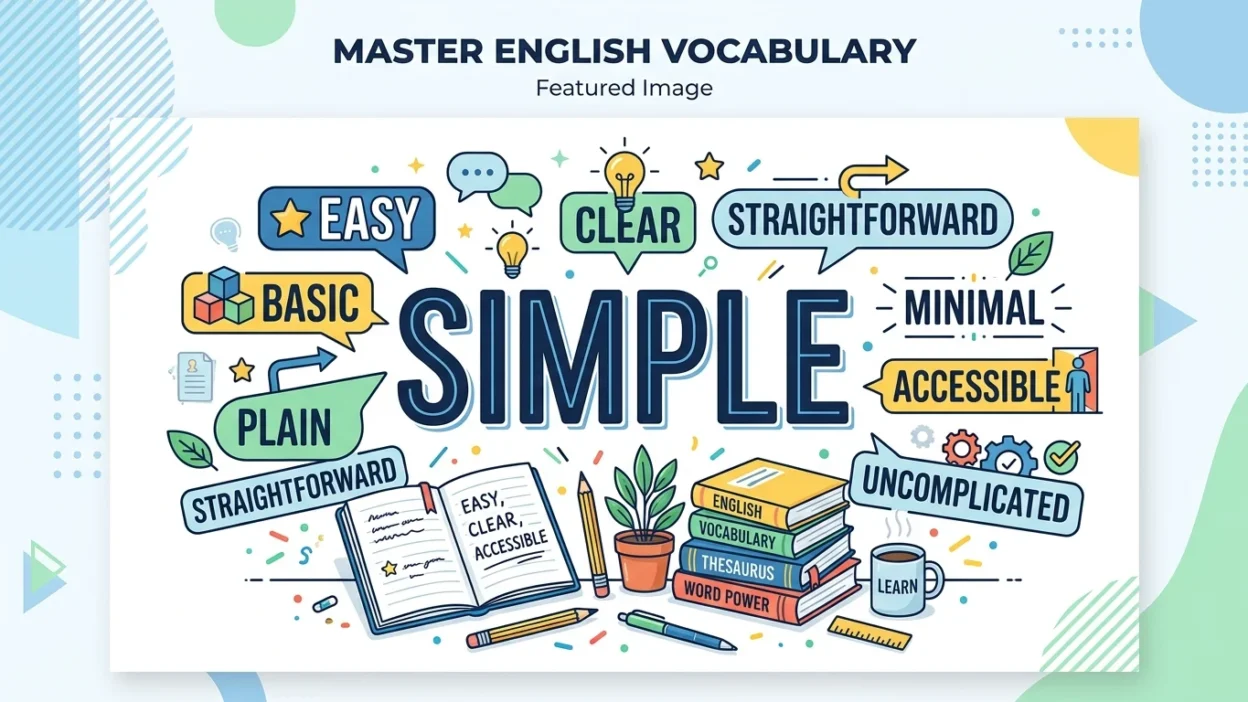synonyms for simple