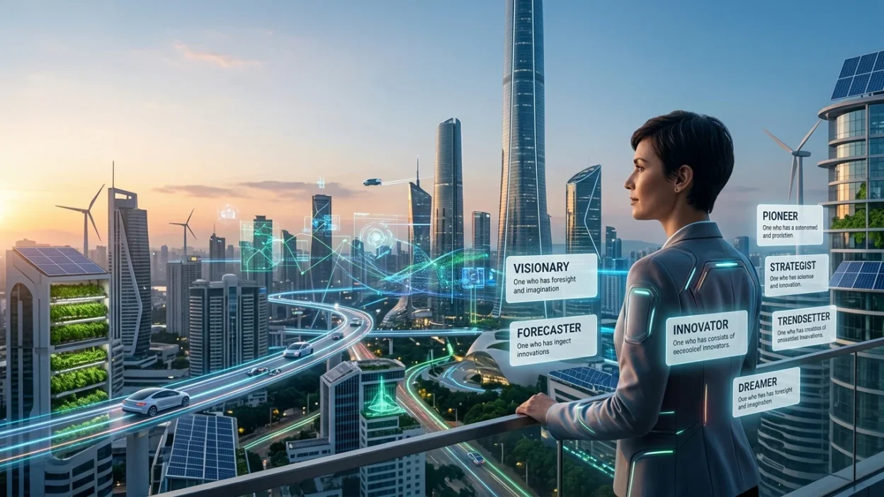 futurist synonyms