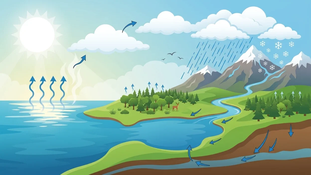 water cycle synonyms