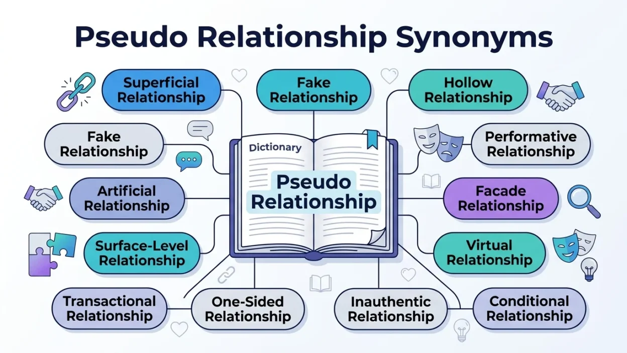 pseudo relationship synonyms