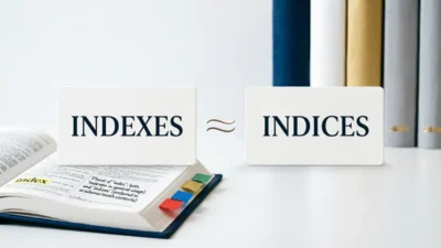 Indexes or Indices