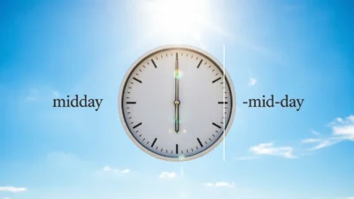 Midday or Mid-Day