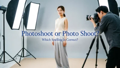 Photoshoot or Photo Shoot