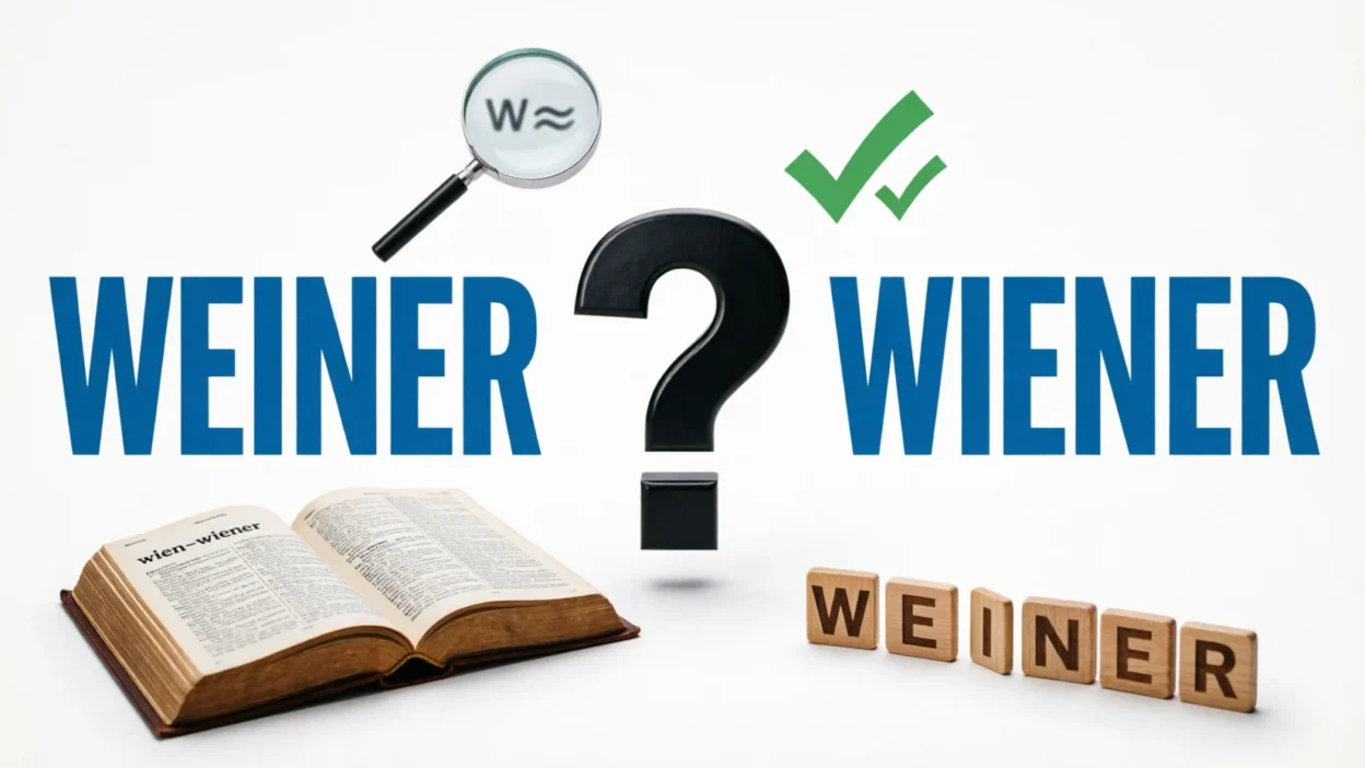 Weiner or Wiener