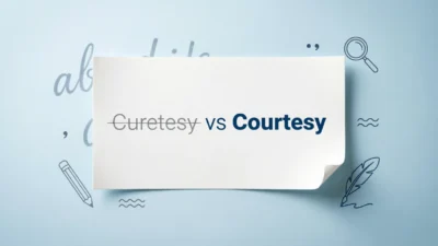Curtesy or Courtesy