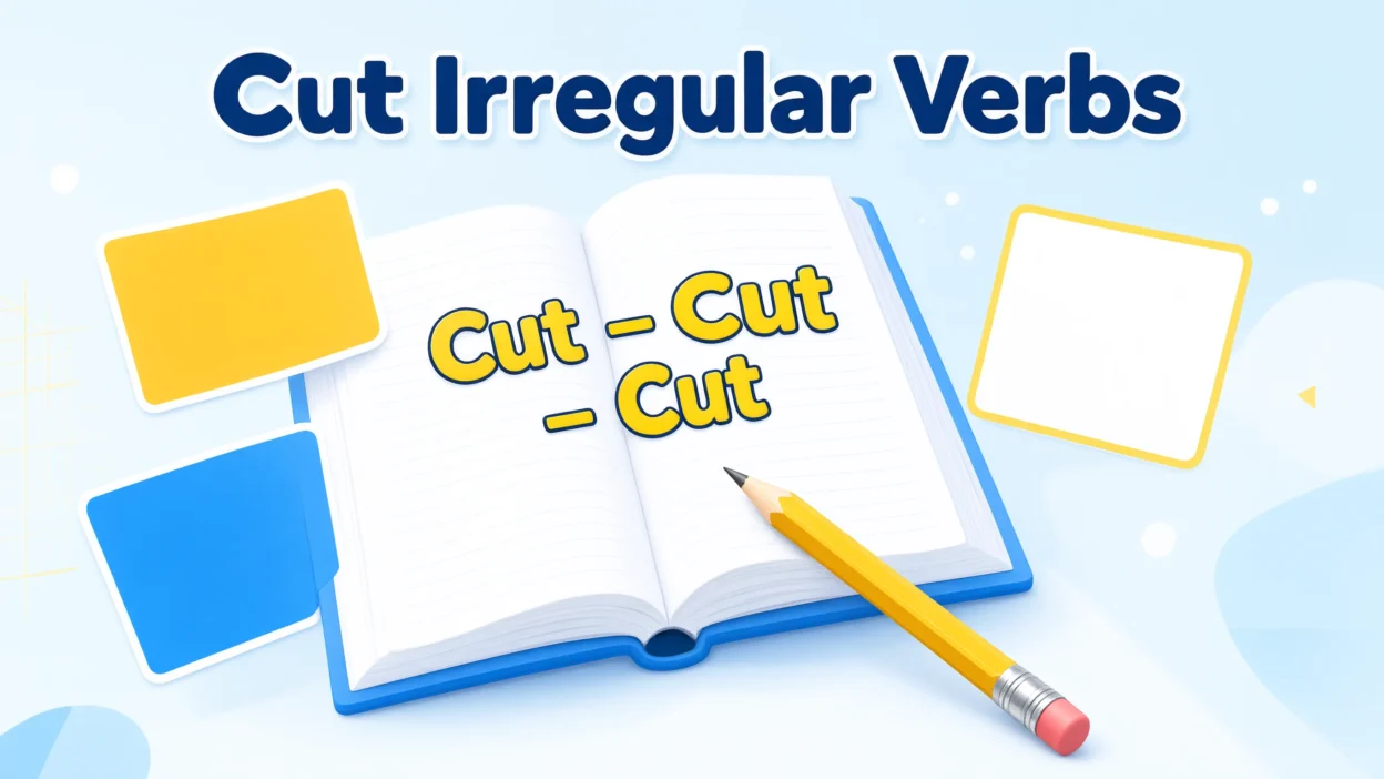 Cut Irregular Verbs