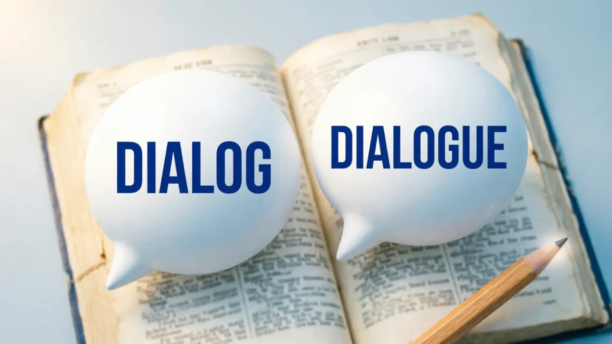 Dialog or Dialogue