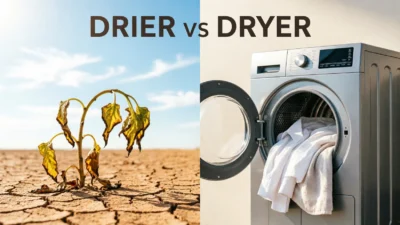 Drier or Dryer