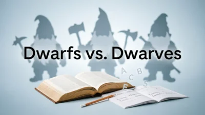 Dwarfs or Dwarves