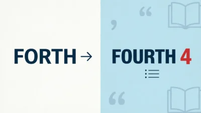 Forth or Fourth