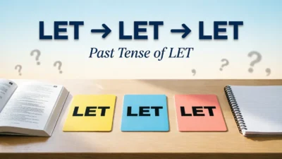 Let Past Tense