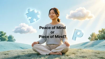 Peace of Mind or Piece of Mind
