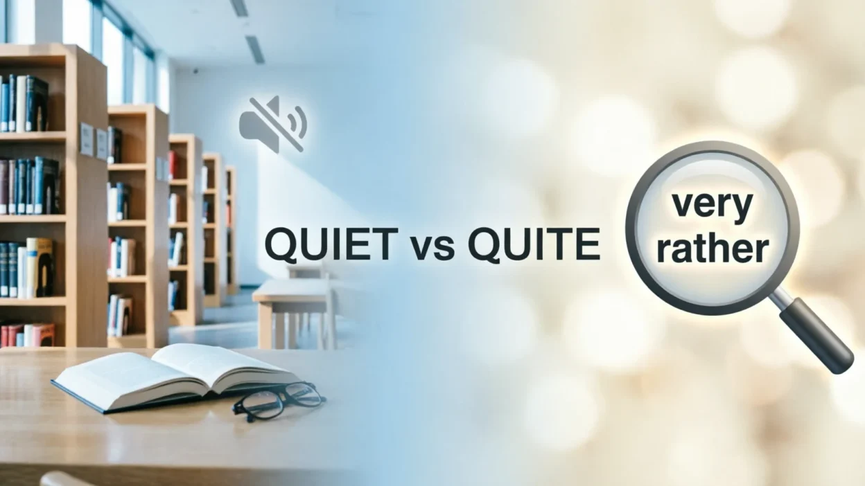 Quiet or Quite