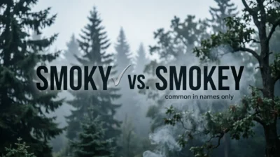 Smoky or Smokey