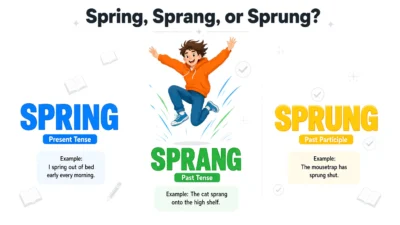 Spring, Sprang, or Sprun