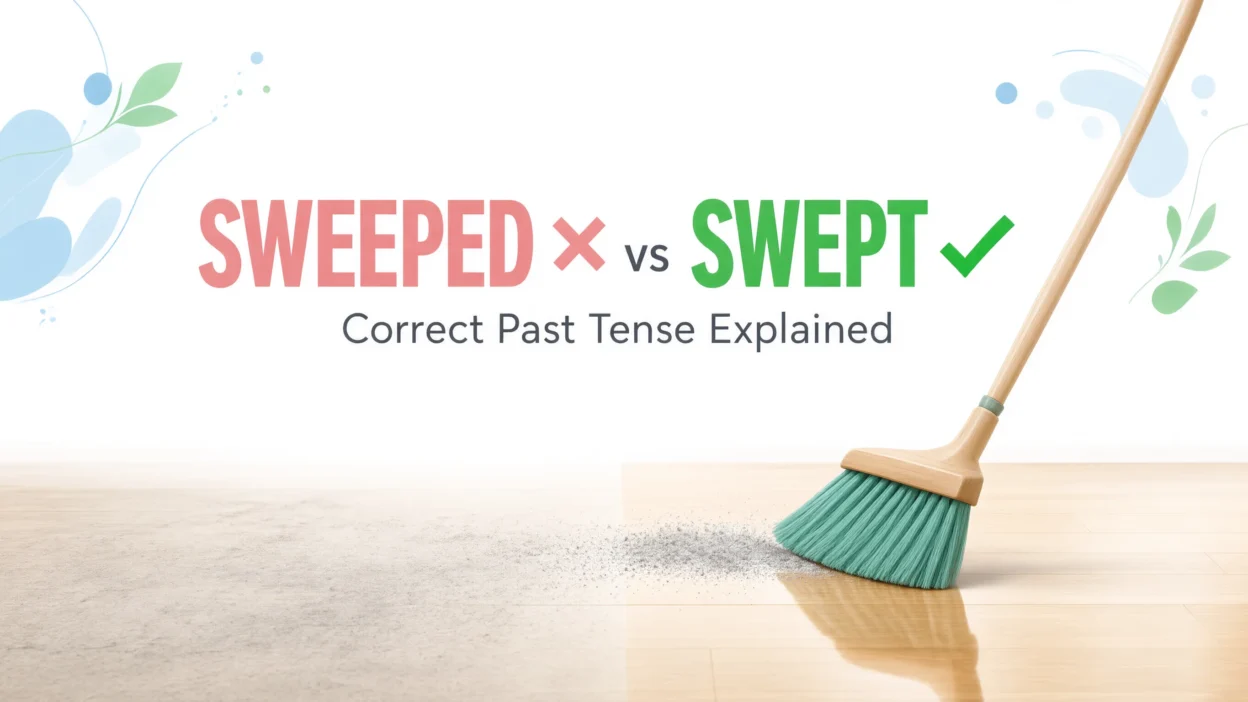 Sweeped or Swept
