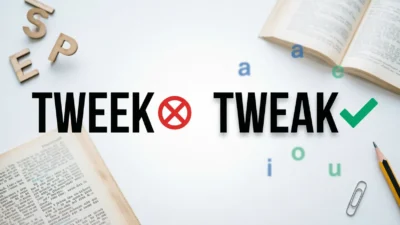 Tweek or Tweak